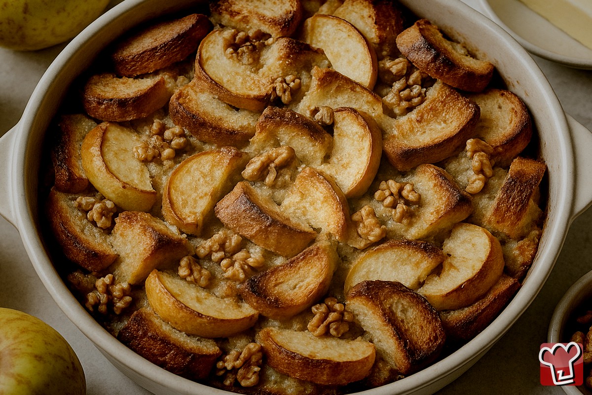 dulce valdostano de manzanas renette