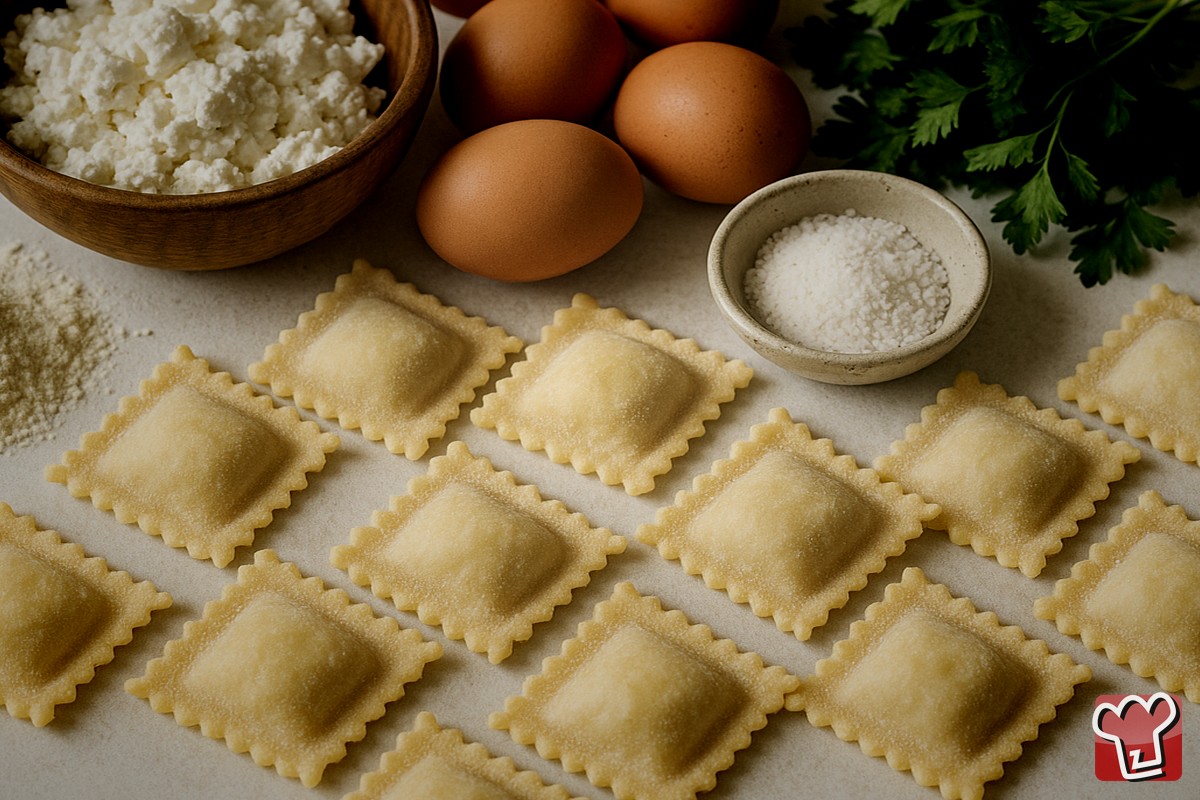 ravioli con la ricotta