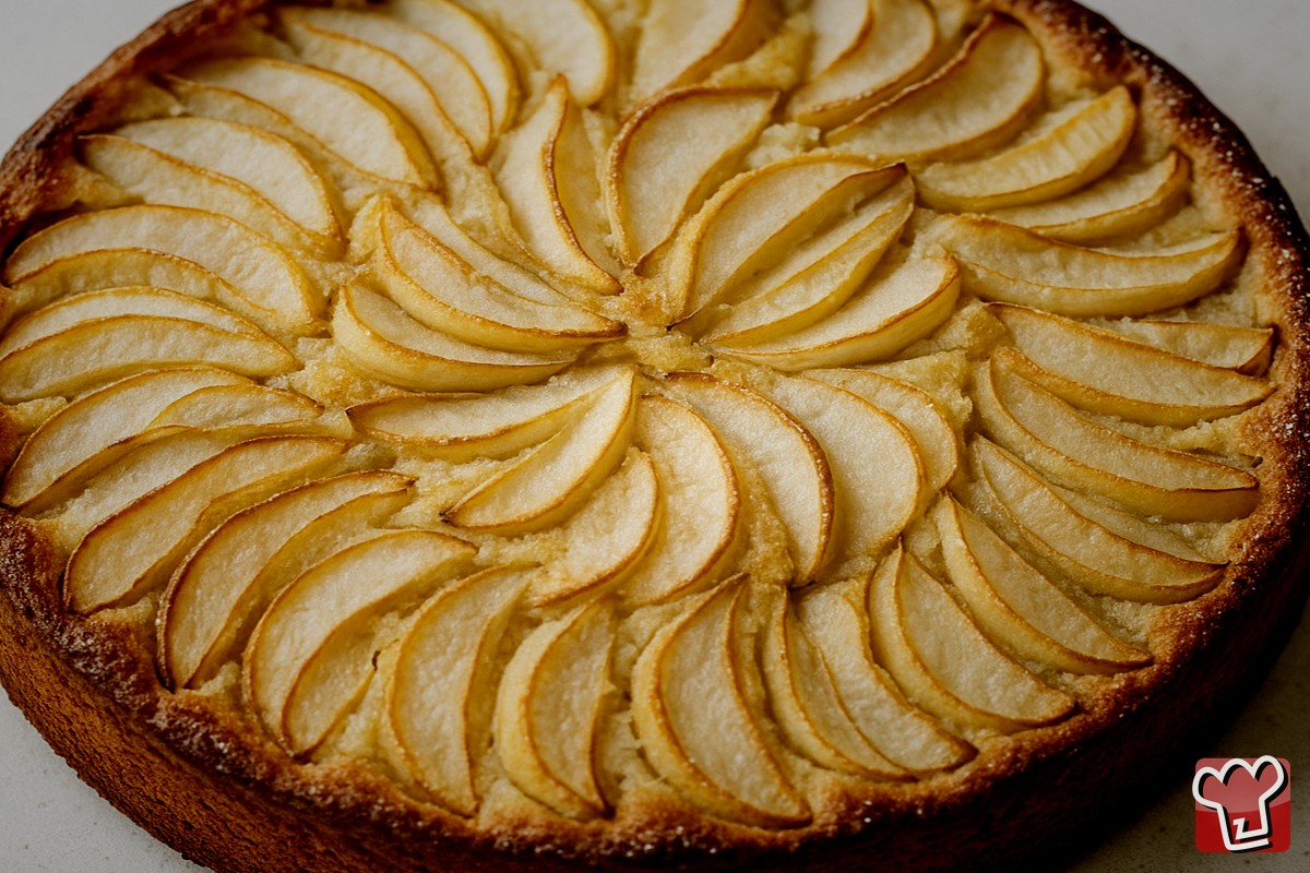 torta di mele e pere