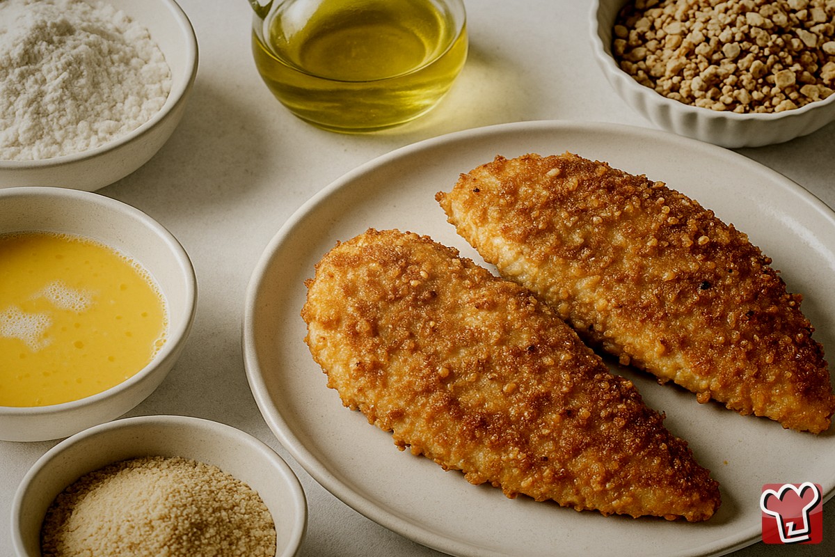 Breaded Chicken with Hazelnuts