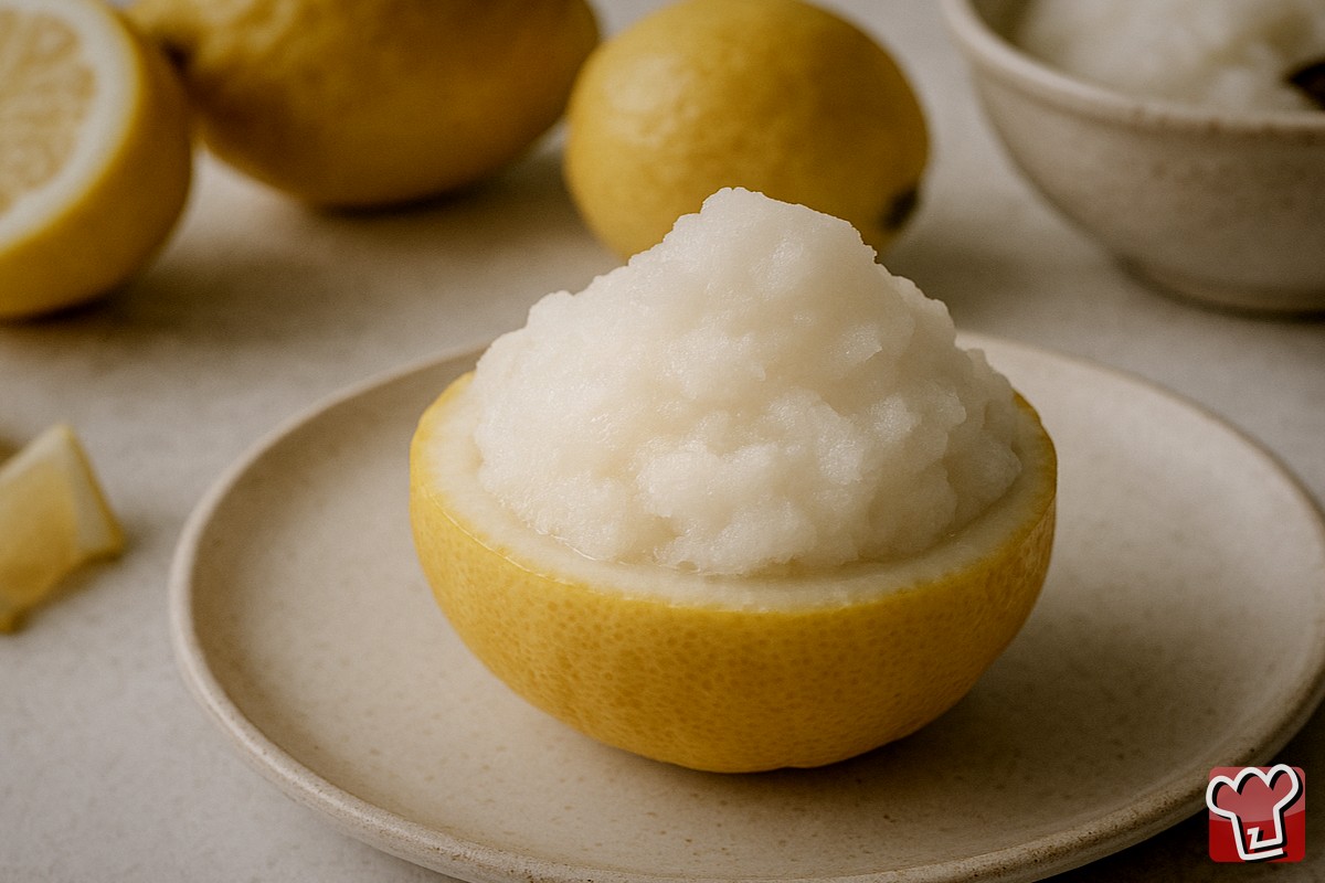 sorbetto di limone