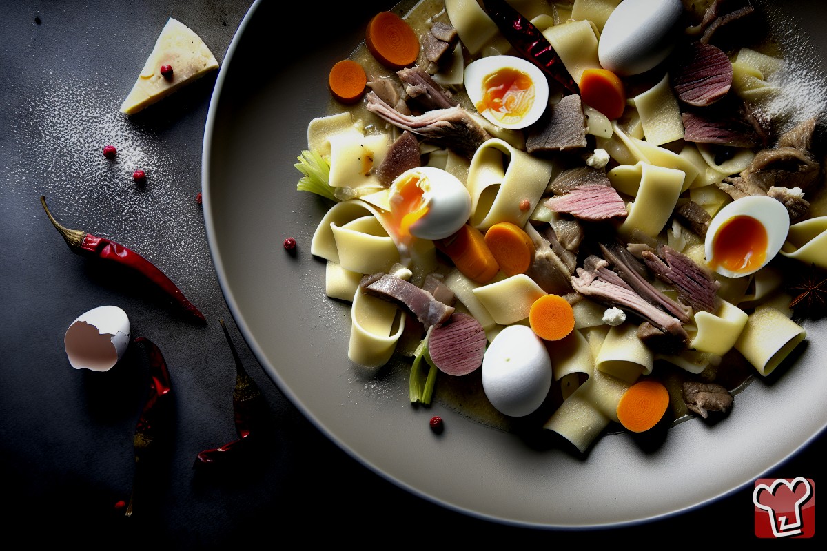pappardelle with duck sauce