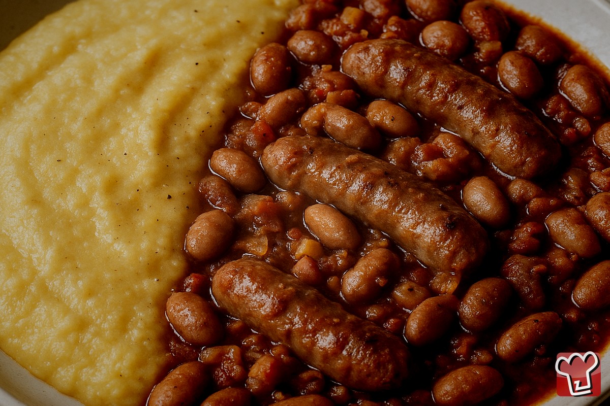 polenta e fagioli