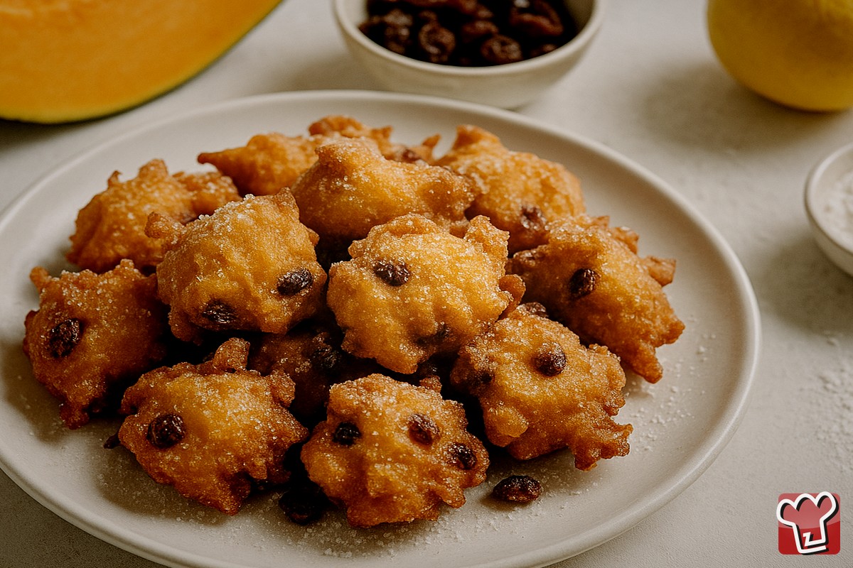 Buñuelos de Calabaza a la Veneziana