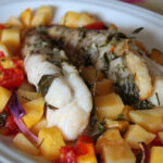 coda di rospo al forno - My Italian Recipes